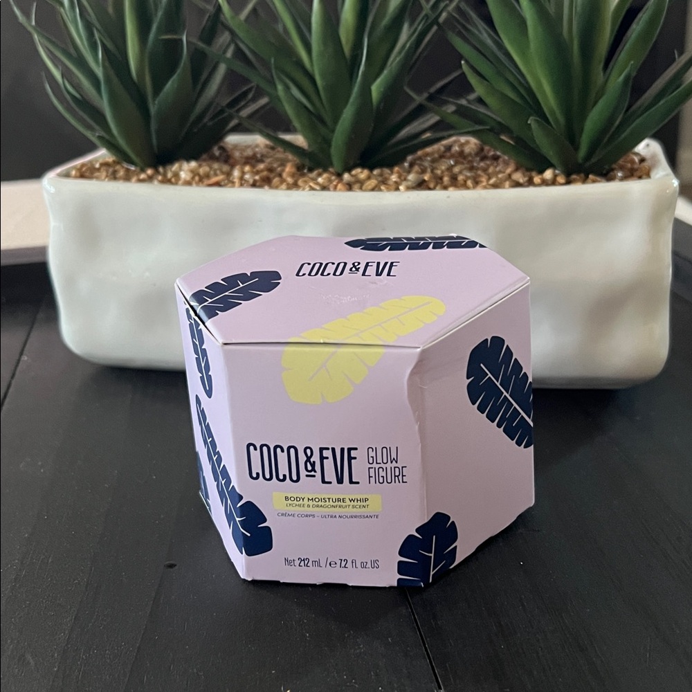 NIB -Never Opened - Coco & Eve Glow Figure Moisture Whip Body Lotion.